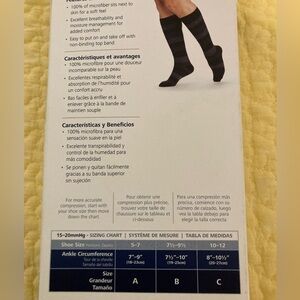 Men’s Sigvaris knee high support socks 🧦